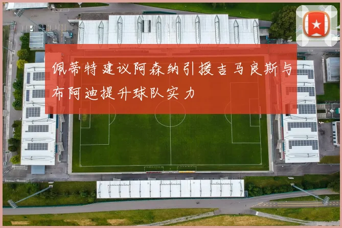 佩蒂特建议阿森纳引援吉马良斯与布阿迪提升球队实力